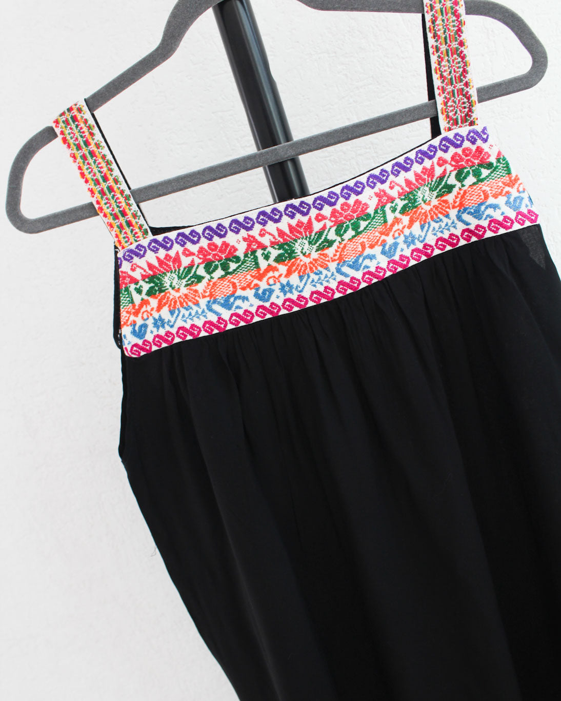 Vestido Primavera Negro Burritos Colores