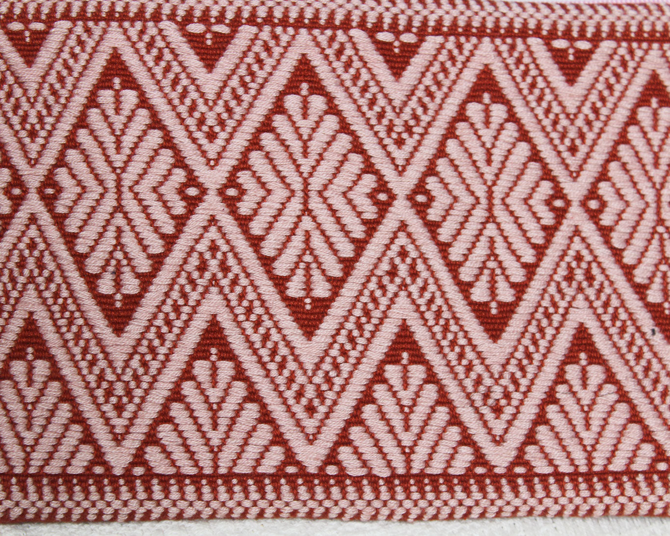Neceser Flores Coral Marrón