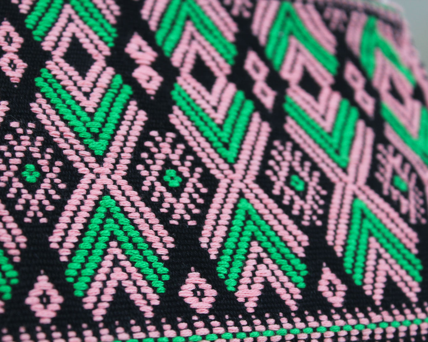 Neceser Flores Rosa y Verde