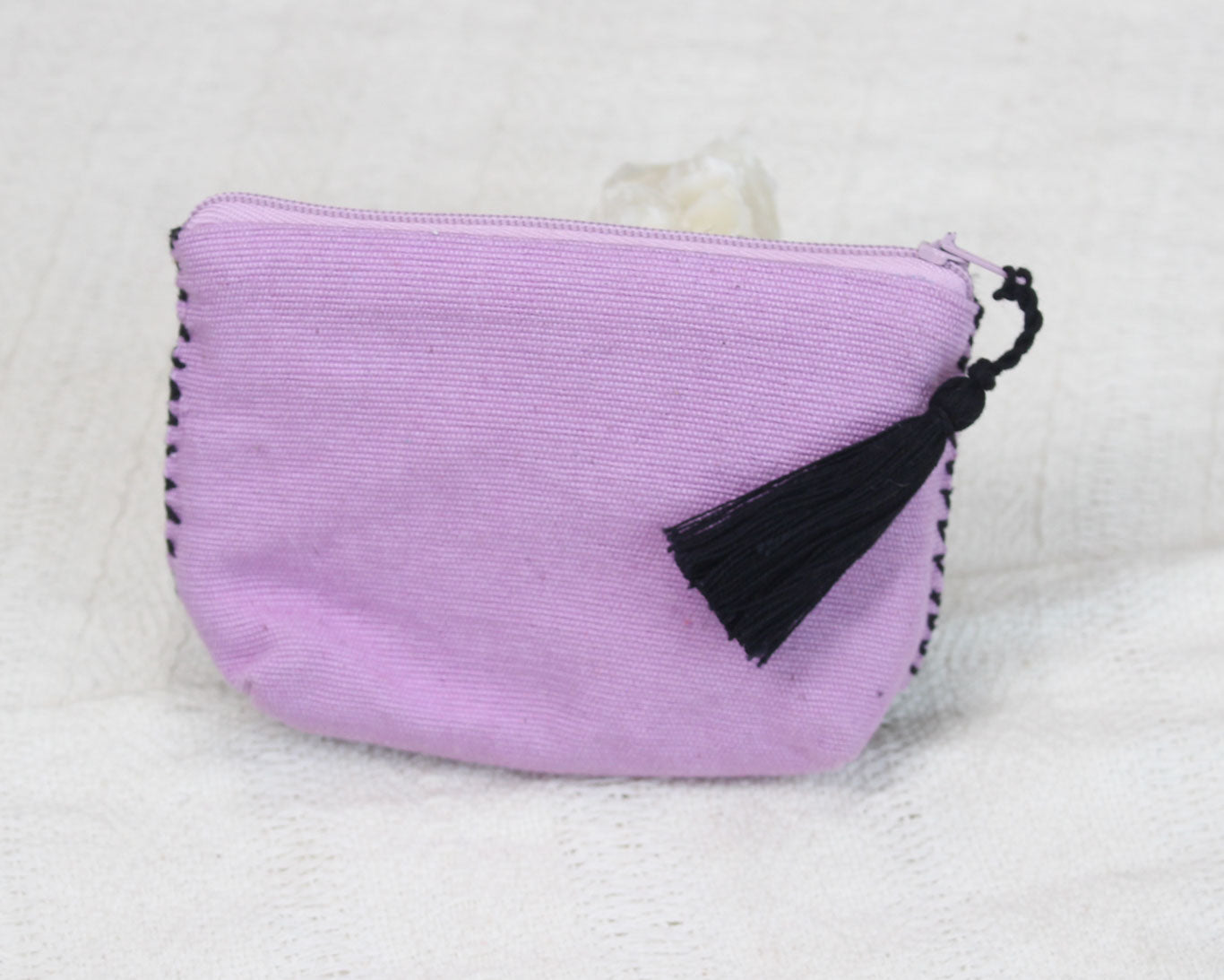 Monedero Flores Colores Lila