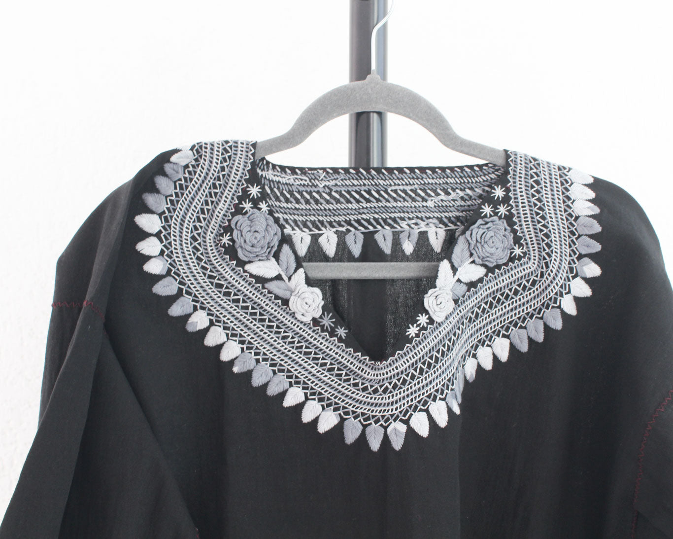 Blusa Imelda Negro Gris M - L