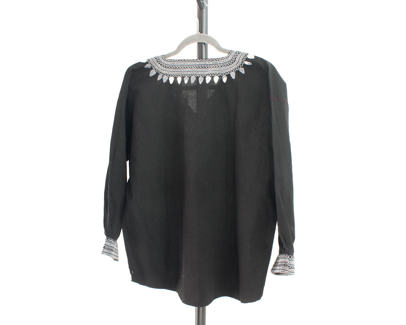 Blusa Imelda Negro Gris M - L