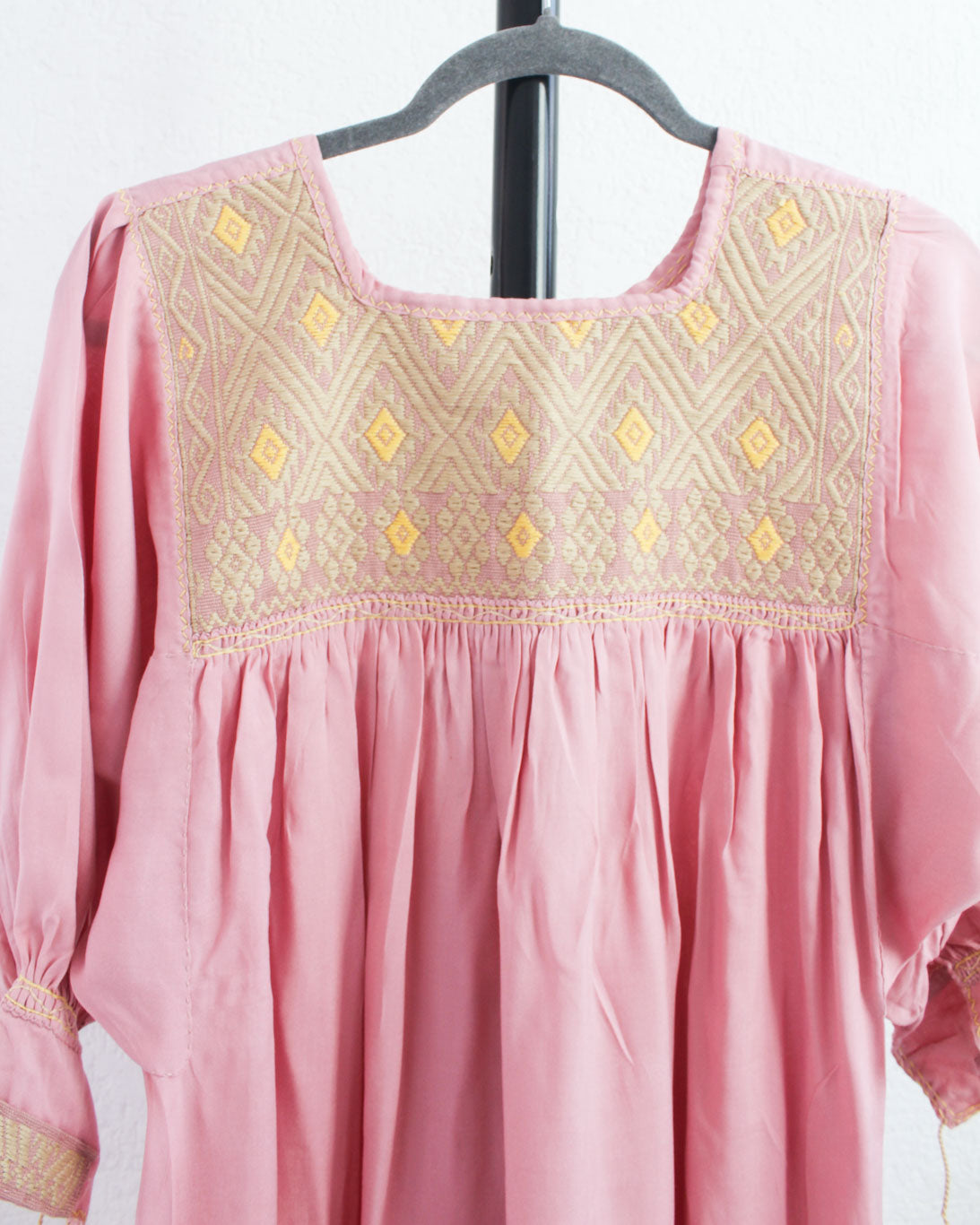Vestido Elena Rosa Manga 3/4 M-L