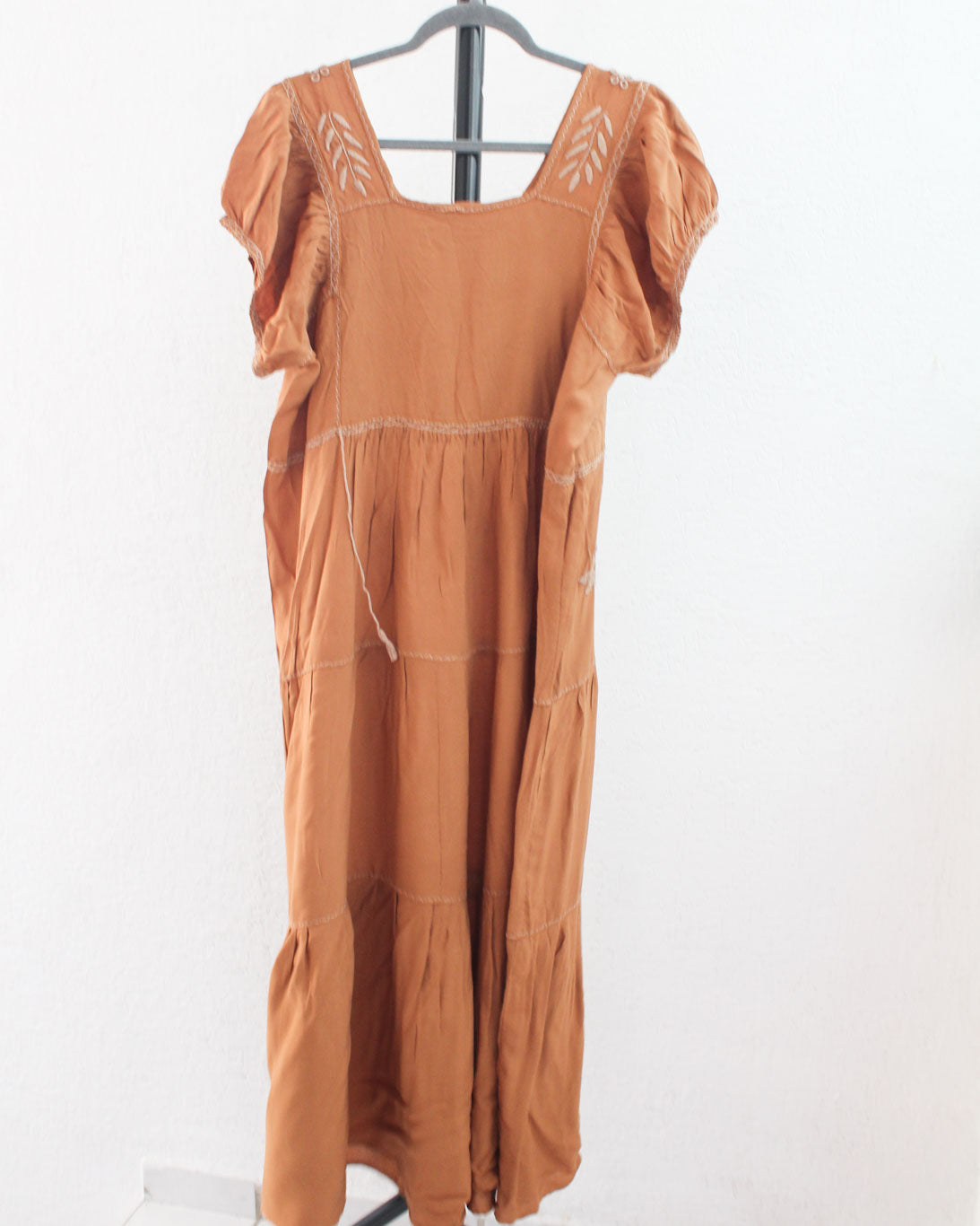 Vestido Gloria Marrón Café L - XL