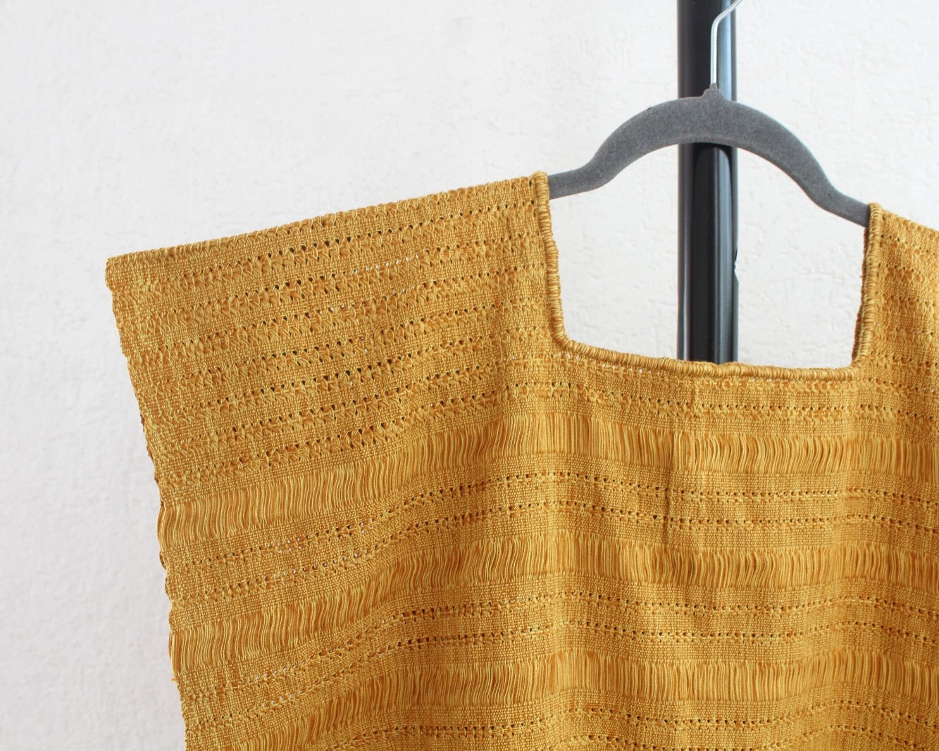 Blusa Huipil Zinacantán Amarillo