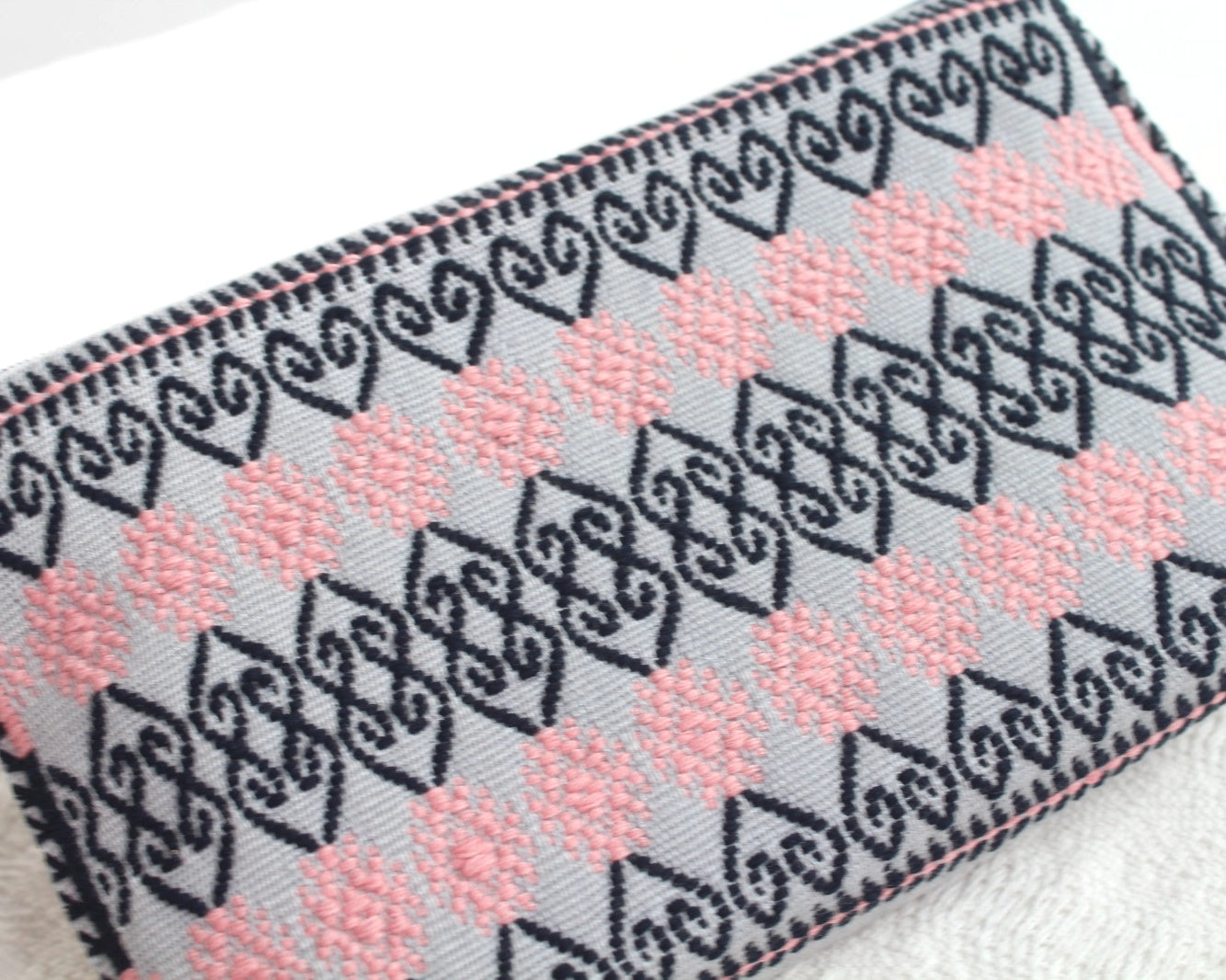 Neceser Estrella con Puntitos Rosa Negro