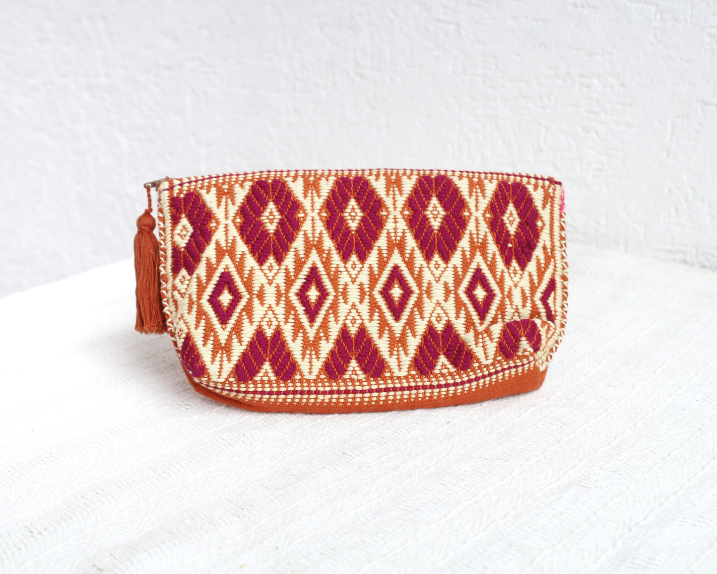 Neceser Estrellitas Crema Rojo Naranja