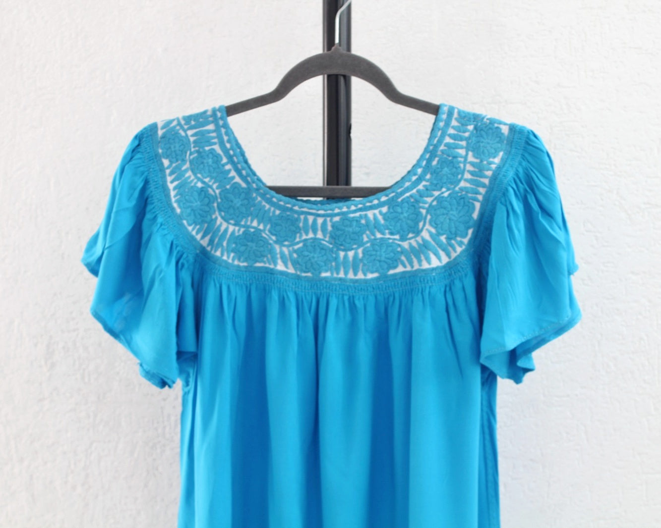 Blusa Aguacatenango Azul celeste