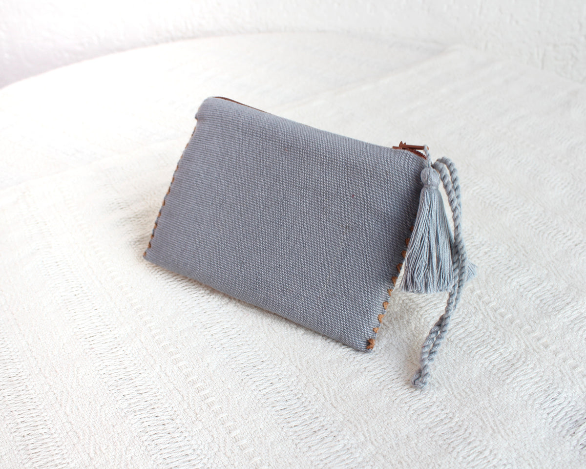 Monedero Estrellas Cafe Coral Gris