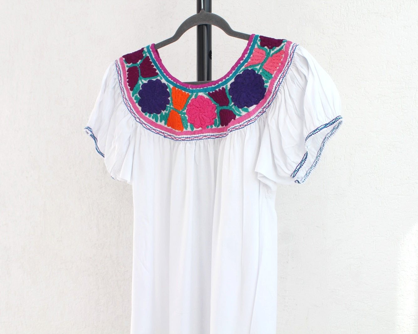 Blusa Aguacatenango Blanco Colores