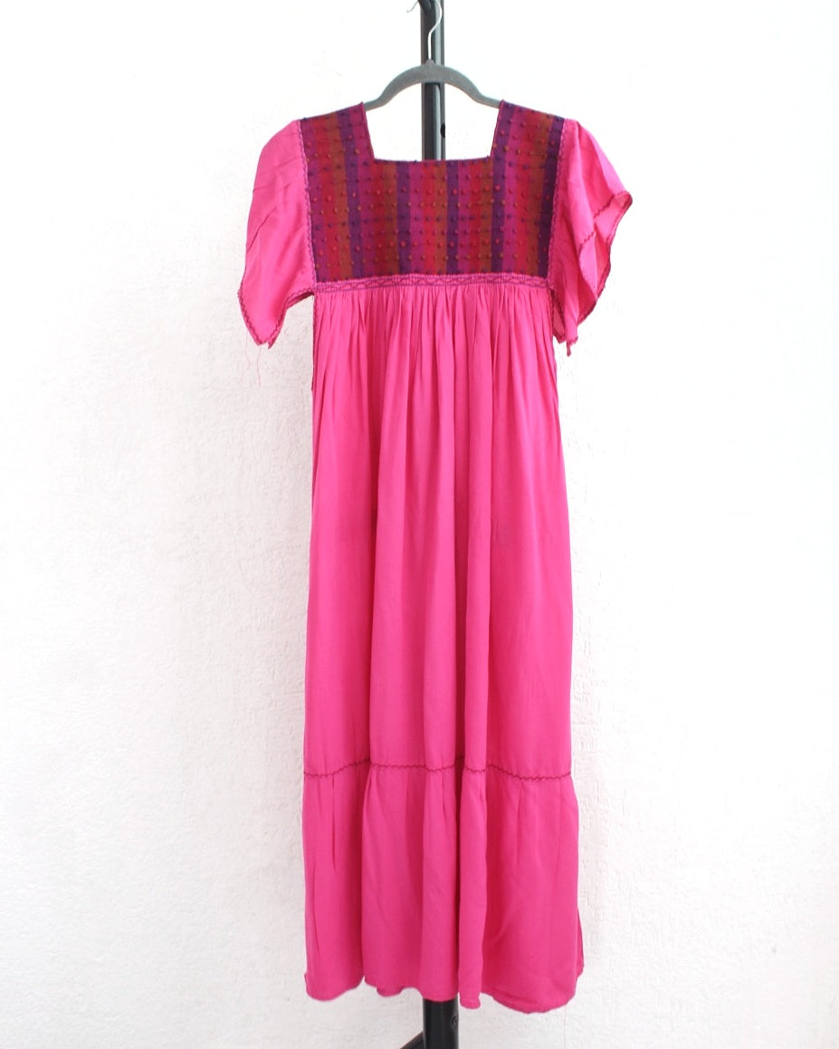 Vestido Nuditos Rosa Violeta