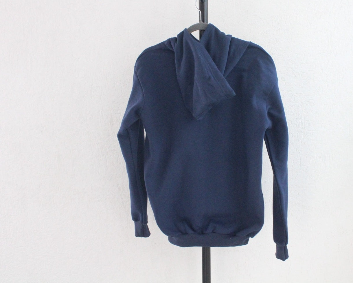 Sudadera L Flores Azul Marino