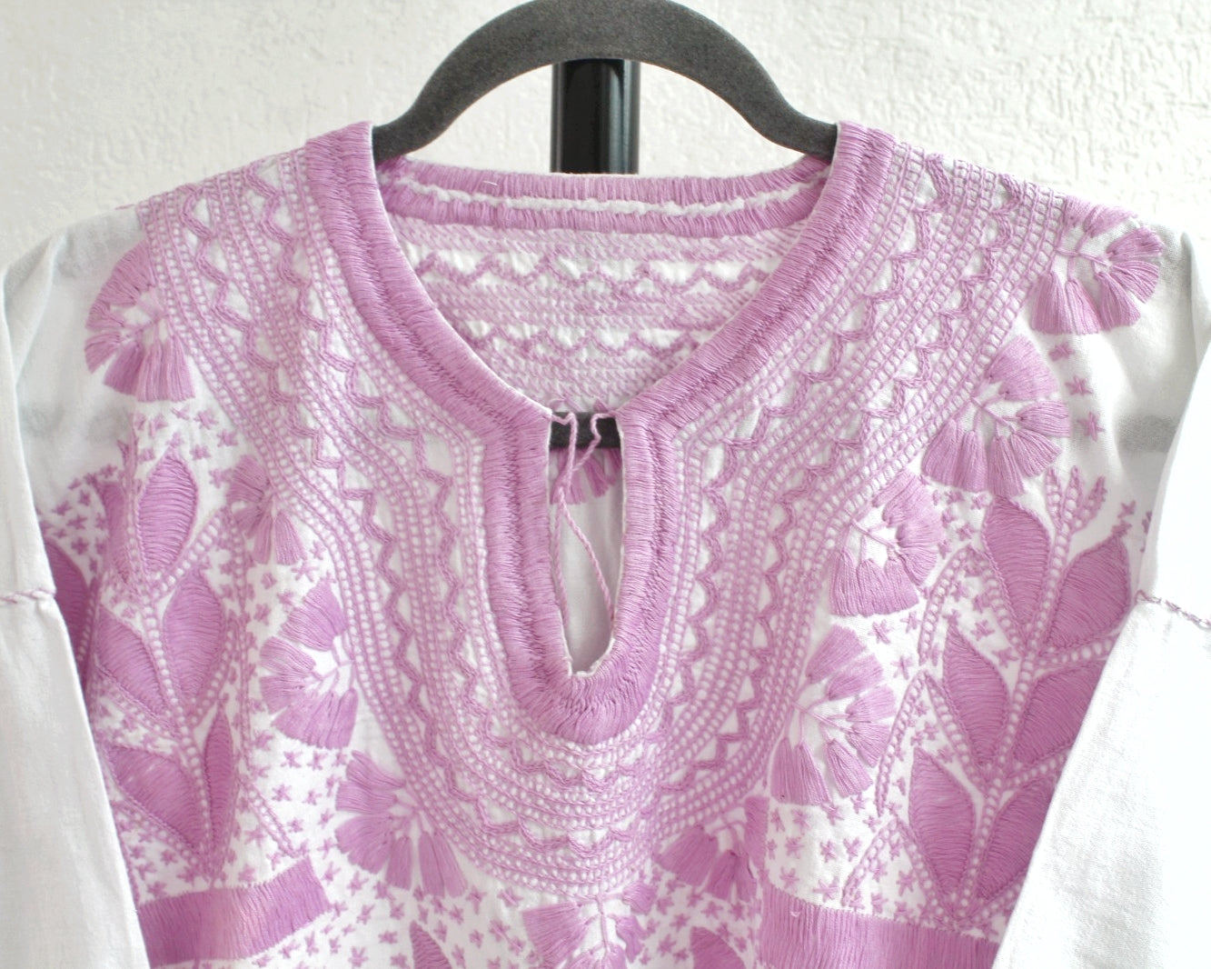 Blusa Milpa Flores Lila L - XL