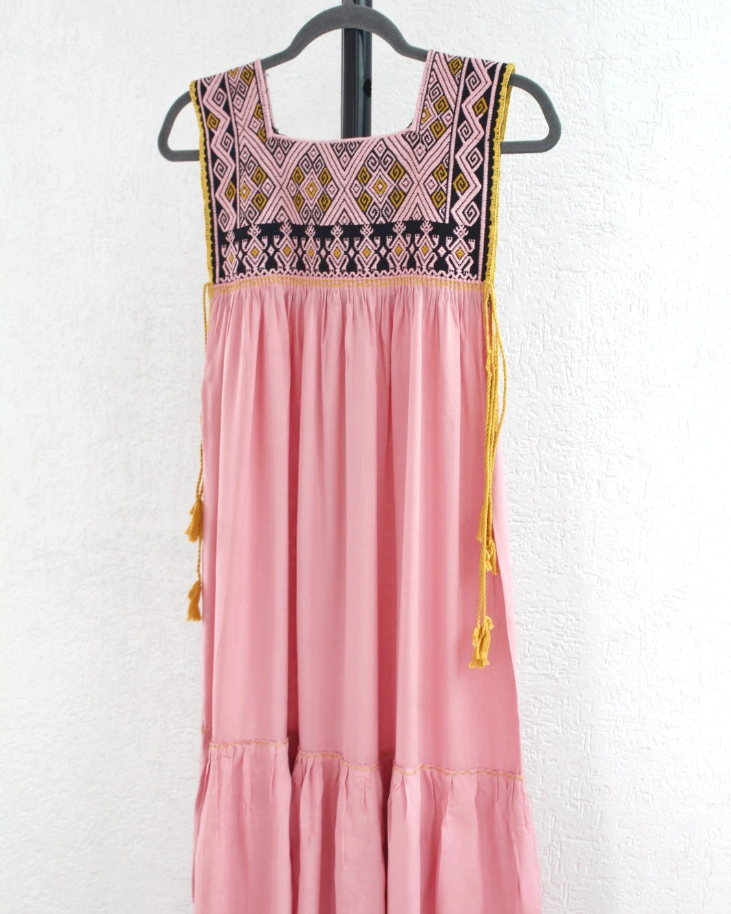 Vestido Teresa Rosa Negro Unitalla