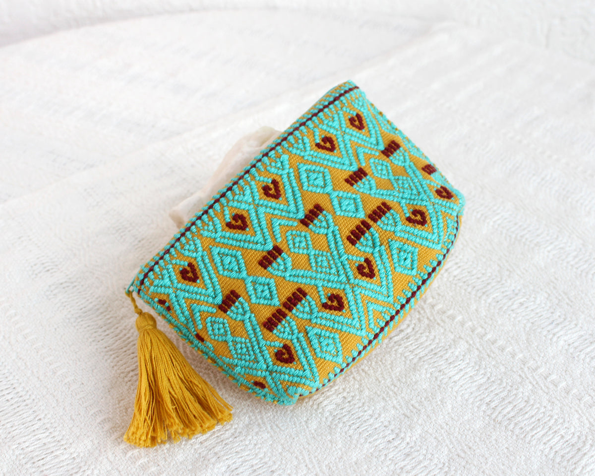 Monedero Ranitas Amarillo Verde