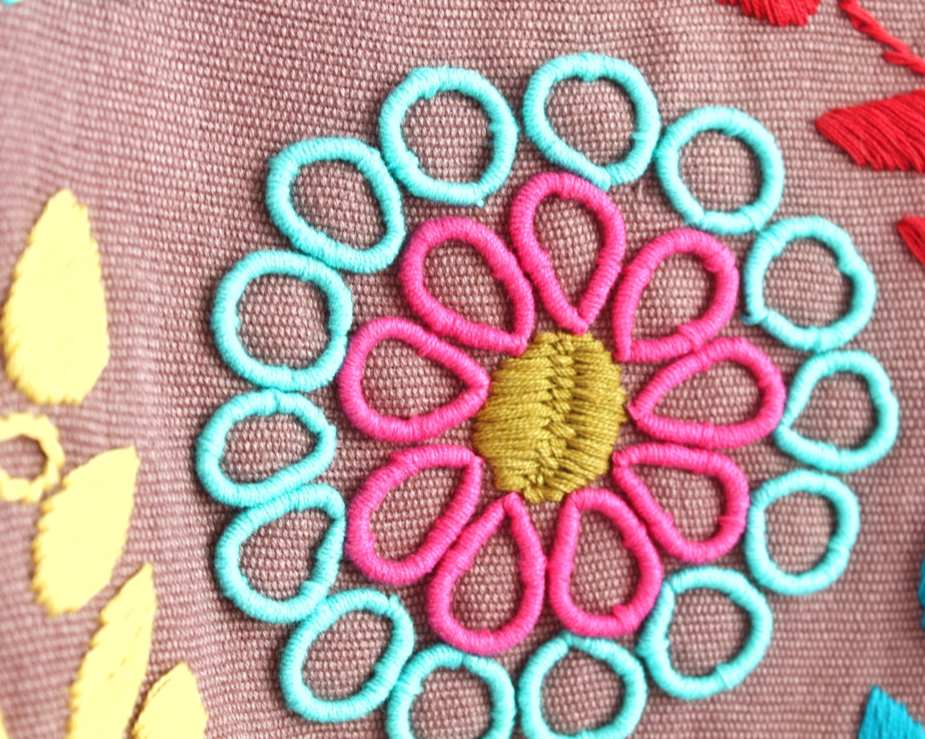 Top Flores Rococo Palo de Rosa