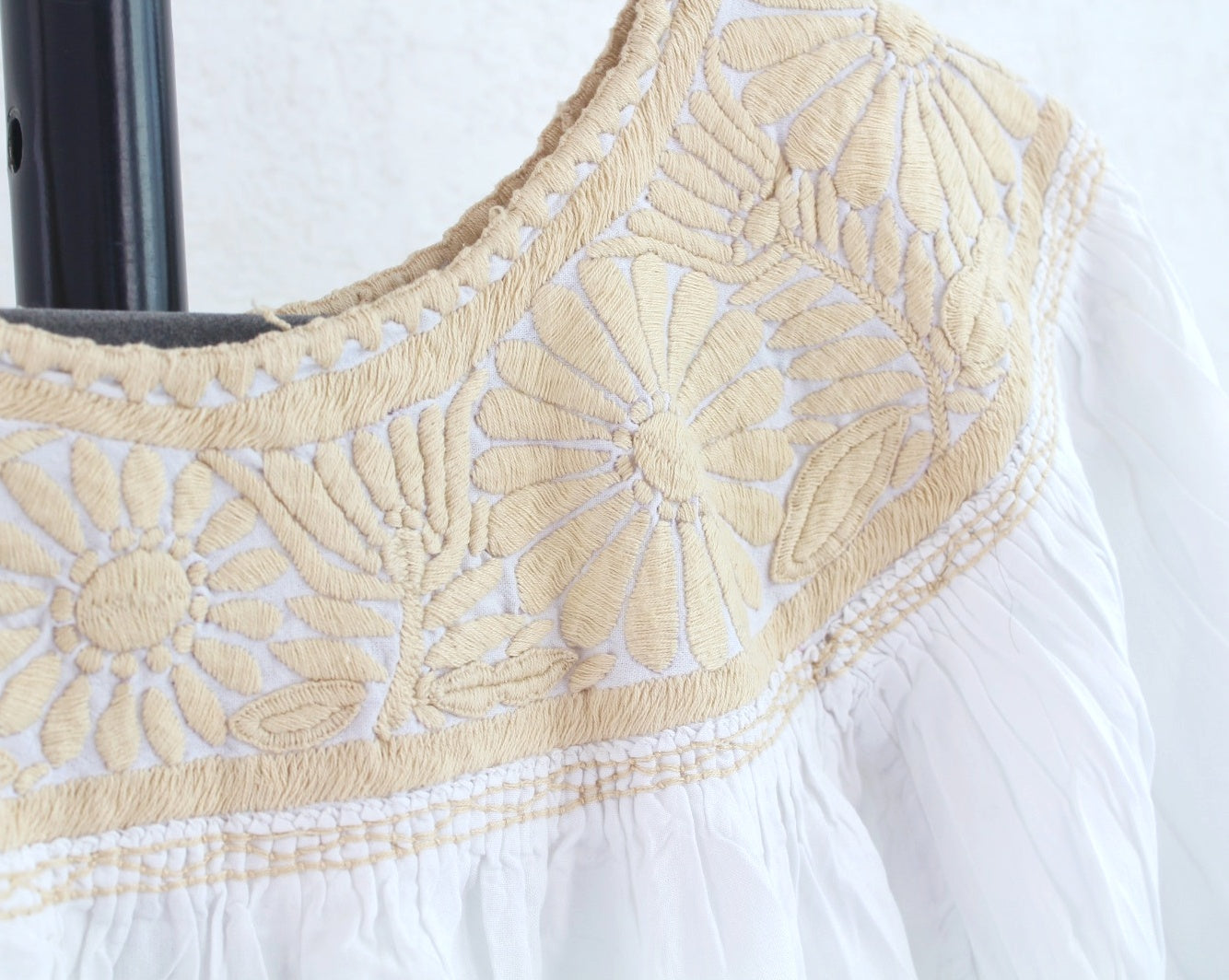 Blusa Aguacatenango Blanco Beige