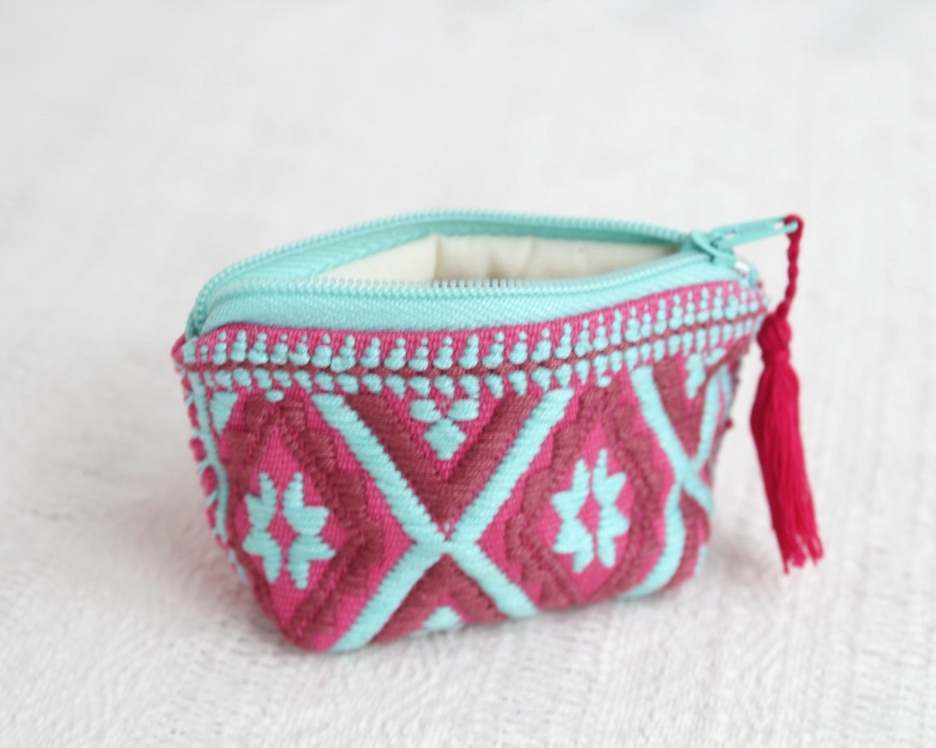 Mini Monedero Estrellas Rosa Aqua
