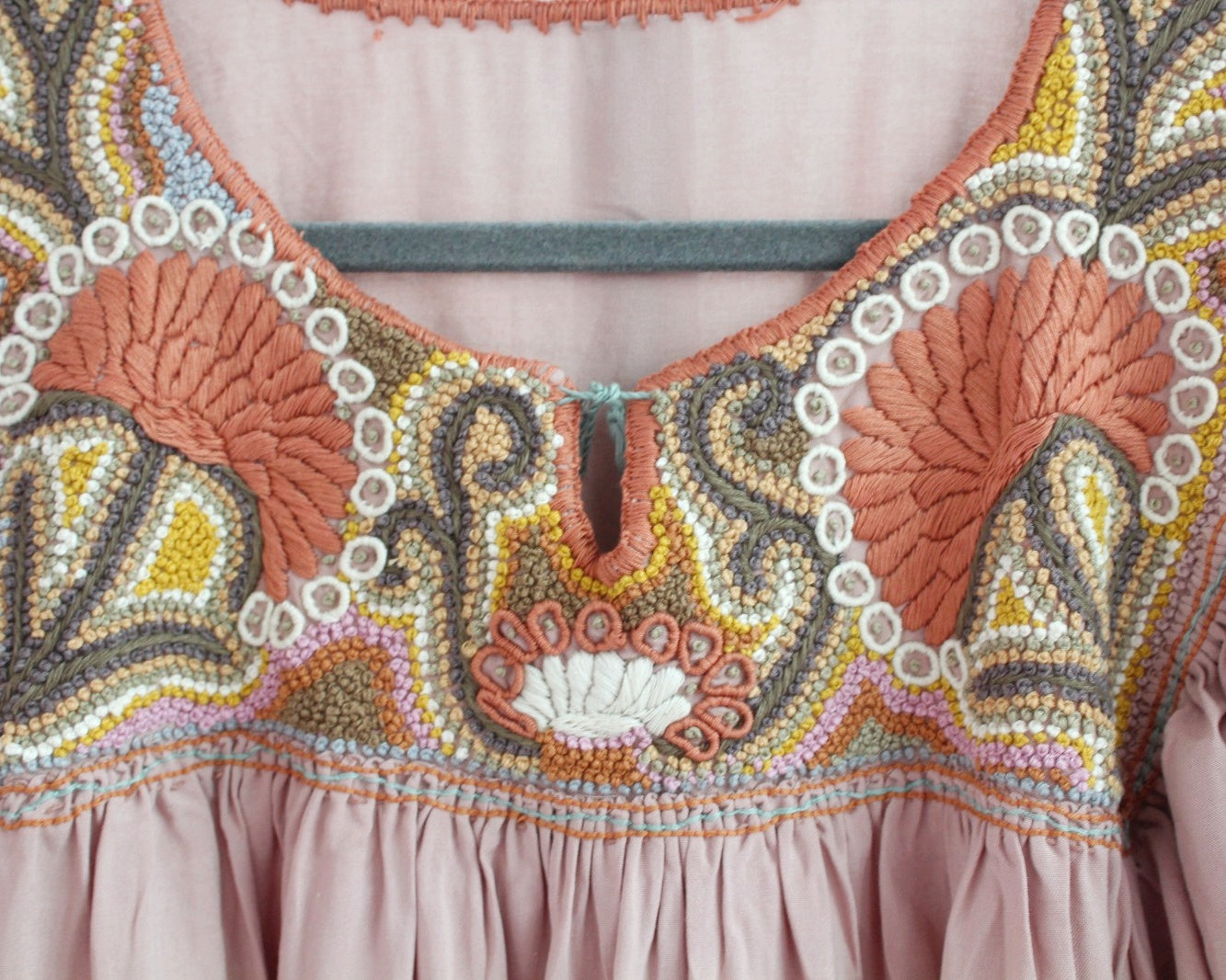 Blusa Leonor Rosa Claro Unitalla