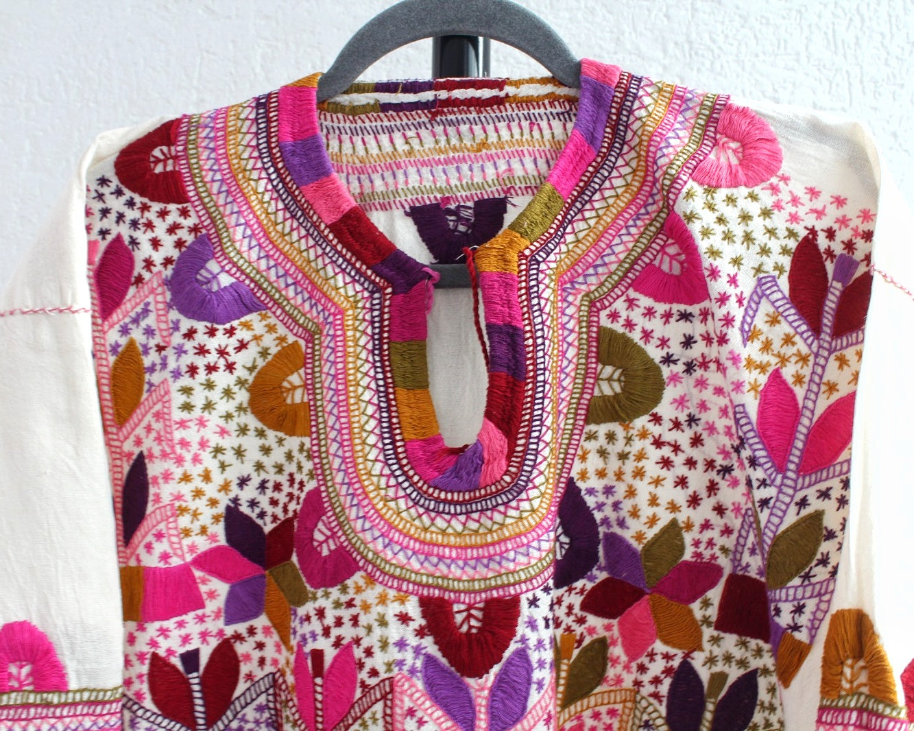 Blusa Milpa CH - M Rosa Verde Morado