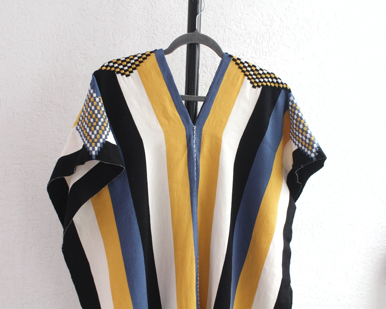 Jorongo Rombos Amarillo Blanco Azul