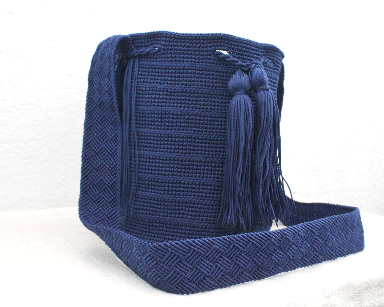 Bolso Morral Azul Marino