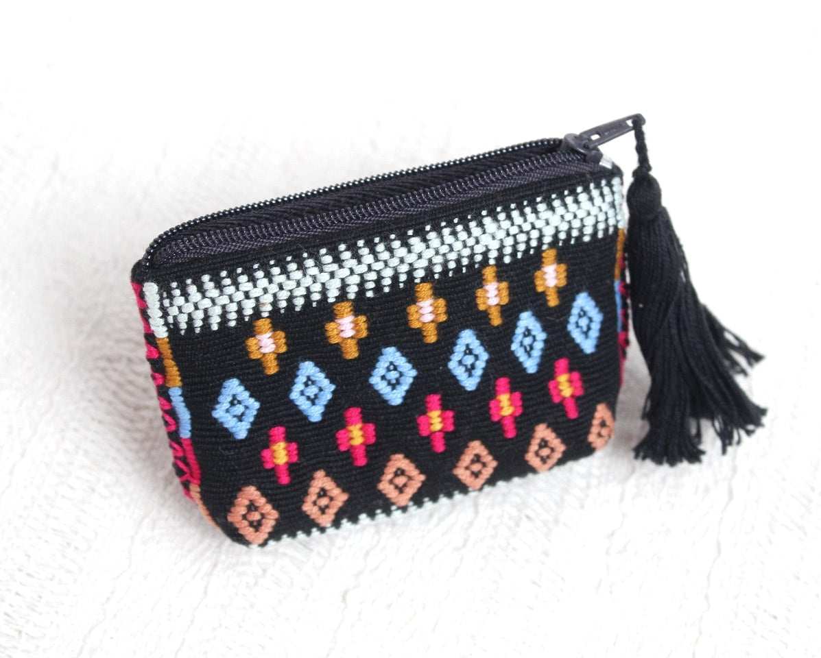 Mini Monedero Cosmos Negro Colores