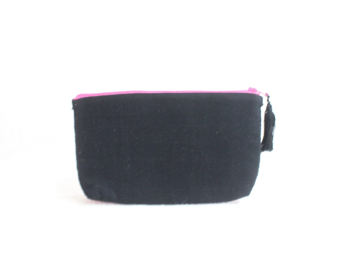 Neceser Estrellitas Crema Rosa Lila Negro