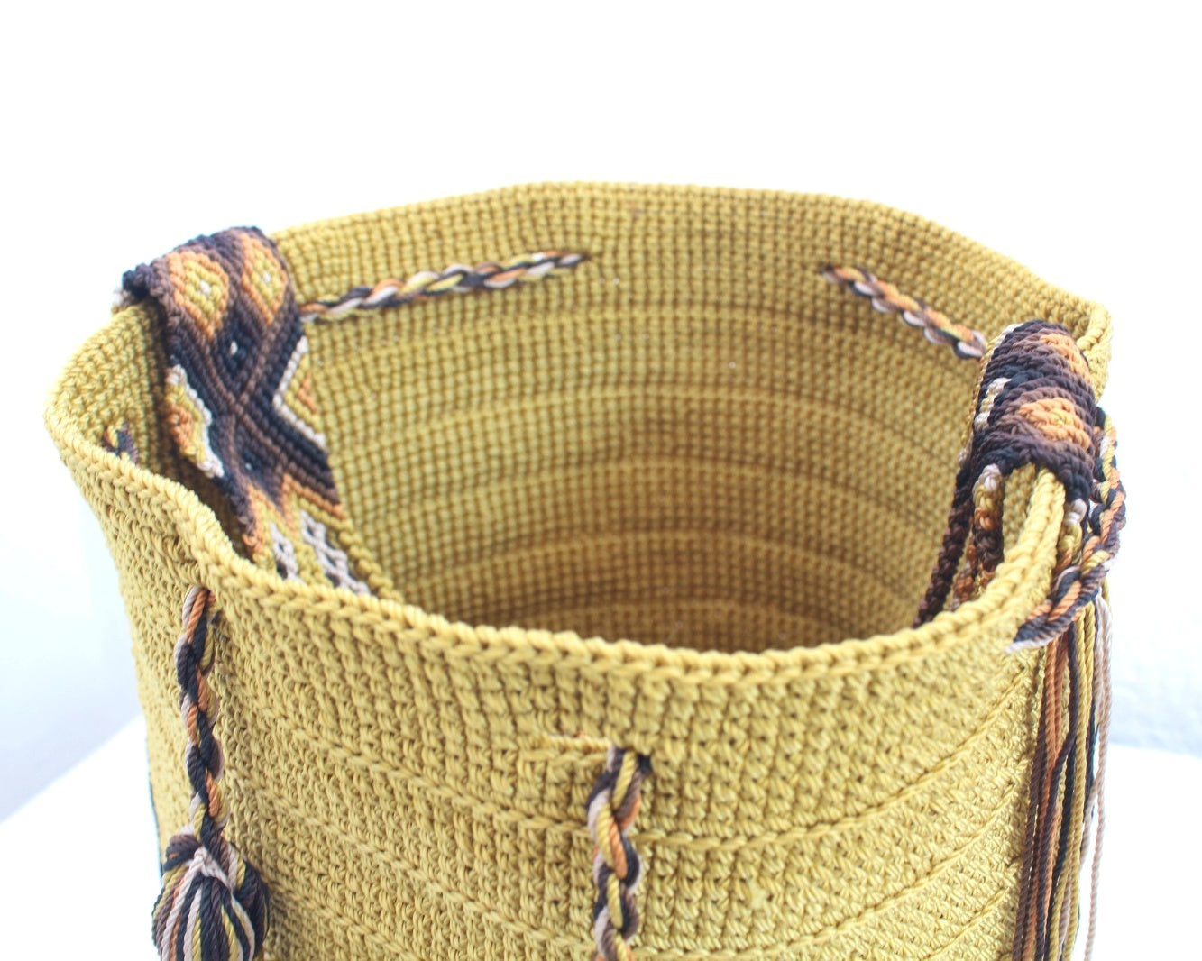 Bolso Morral Verde Olivo Café