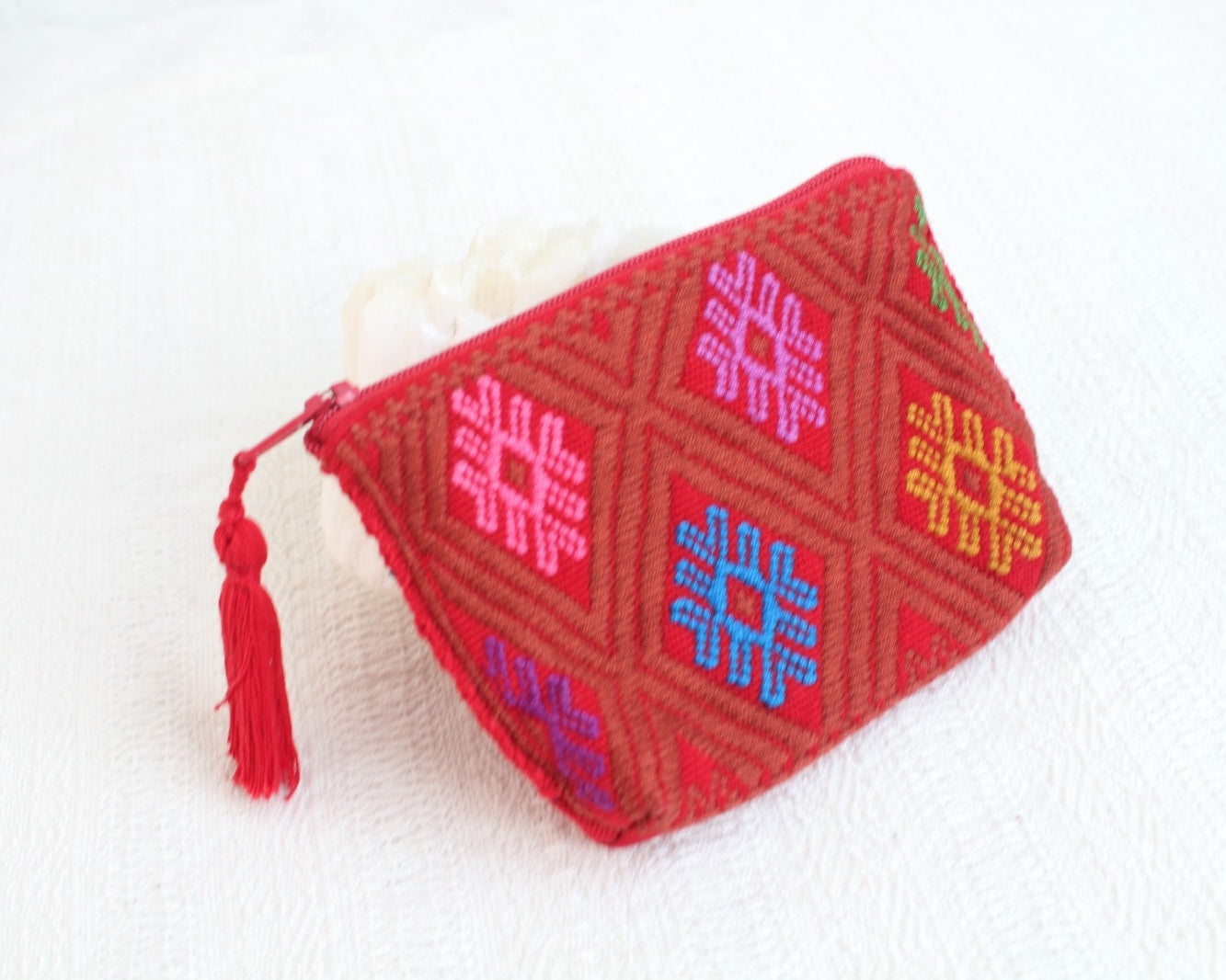 Monedero Estrellas Colores Rojo