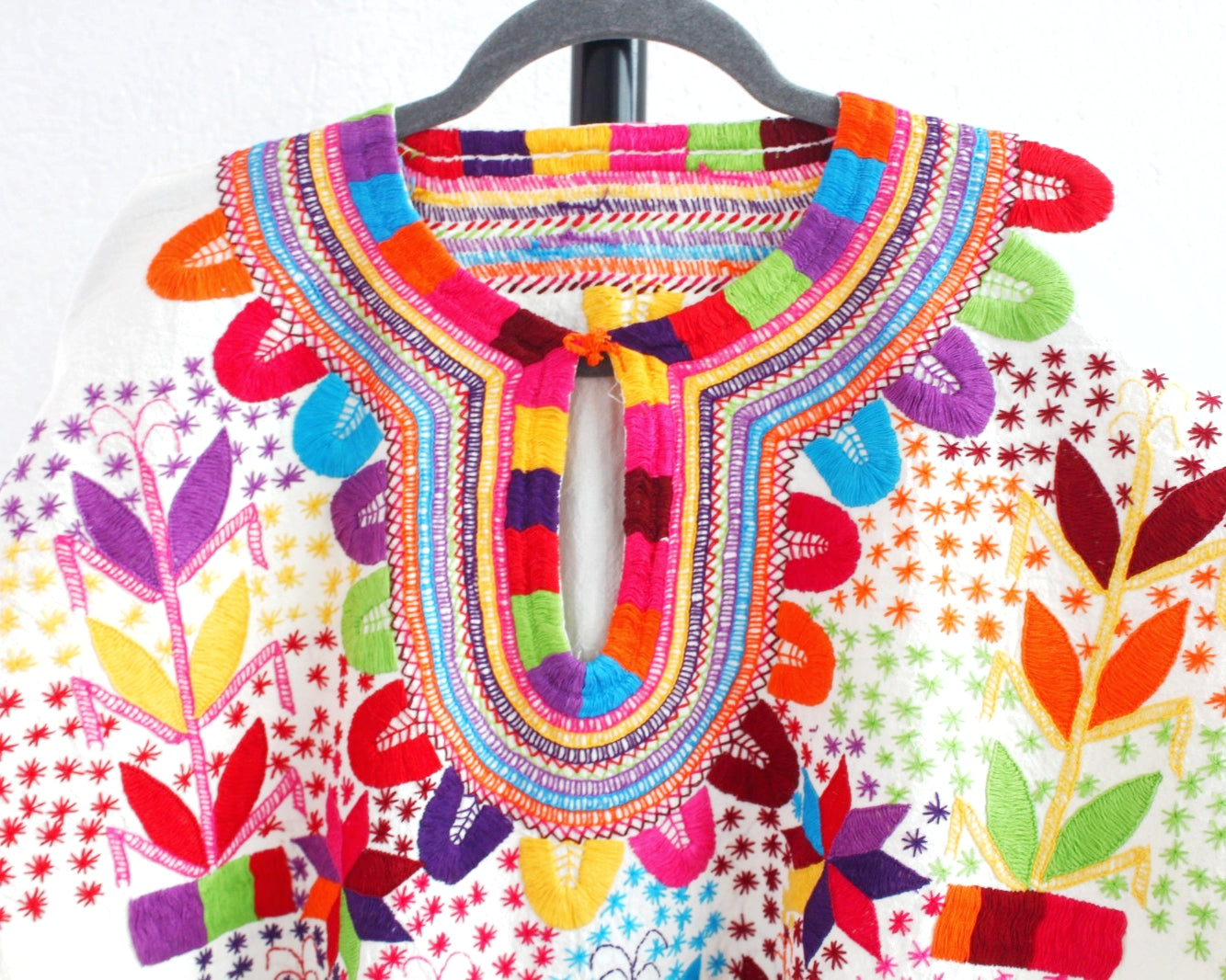 Blusa Milpa L - XL Rojo Amarillo Verde
