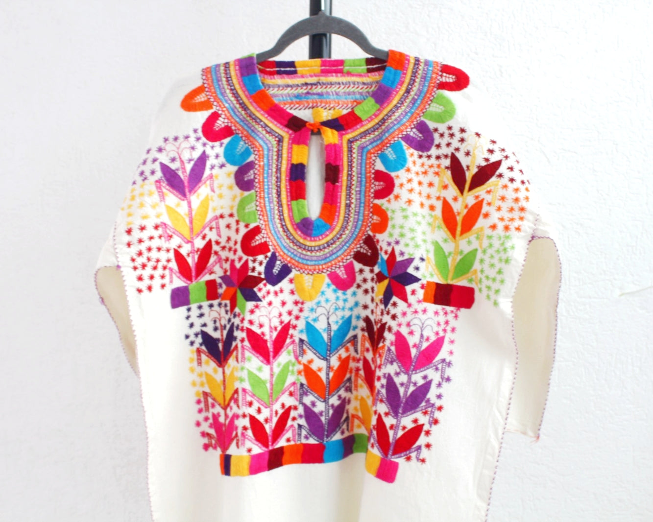 Blusa Milpa L - XL Rojo Amarillo Verde