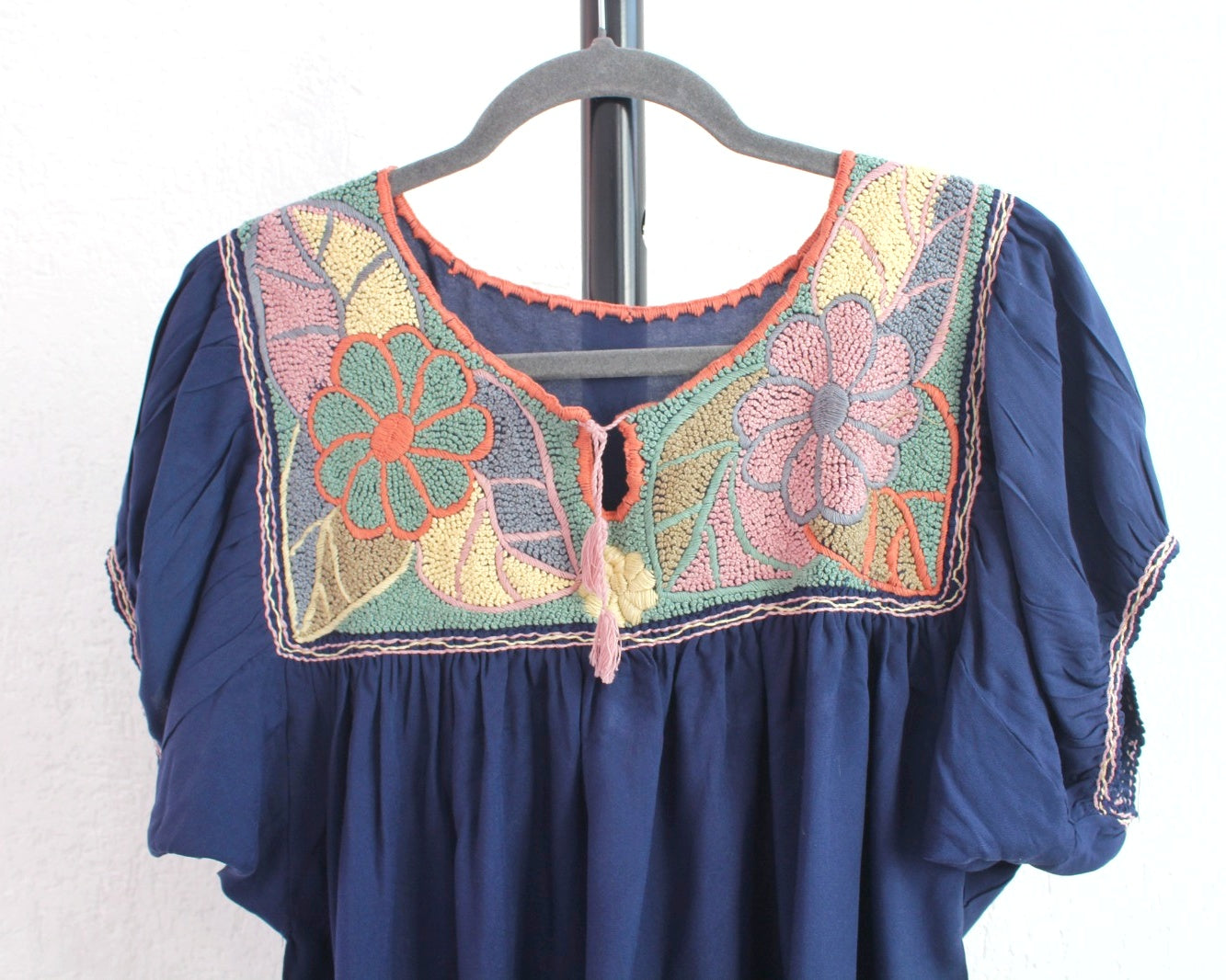 Blusa Maria Azul Menta Unitalla