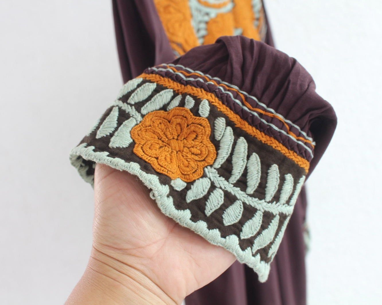 Blusa Aguacatenango Café Unitalla