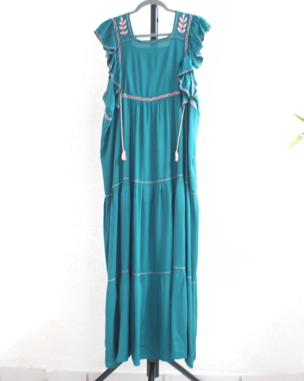 Vestido Josefina Verde Esmeralda Unitalla