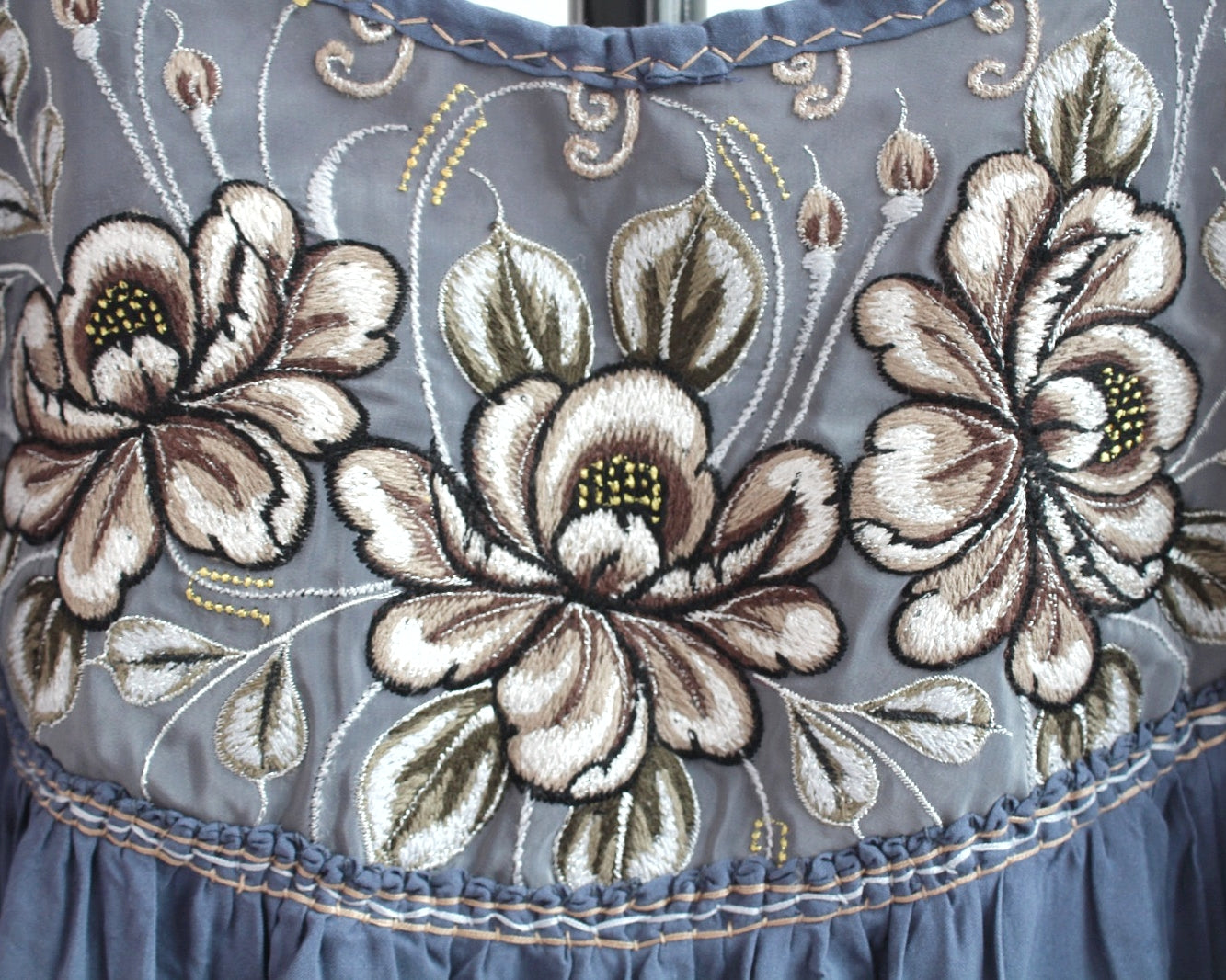 Blusa Abigail Gris XL - XXL