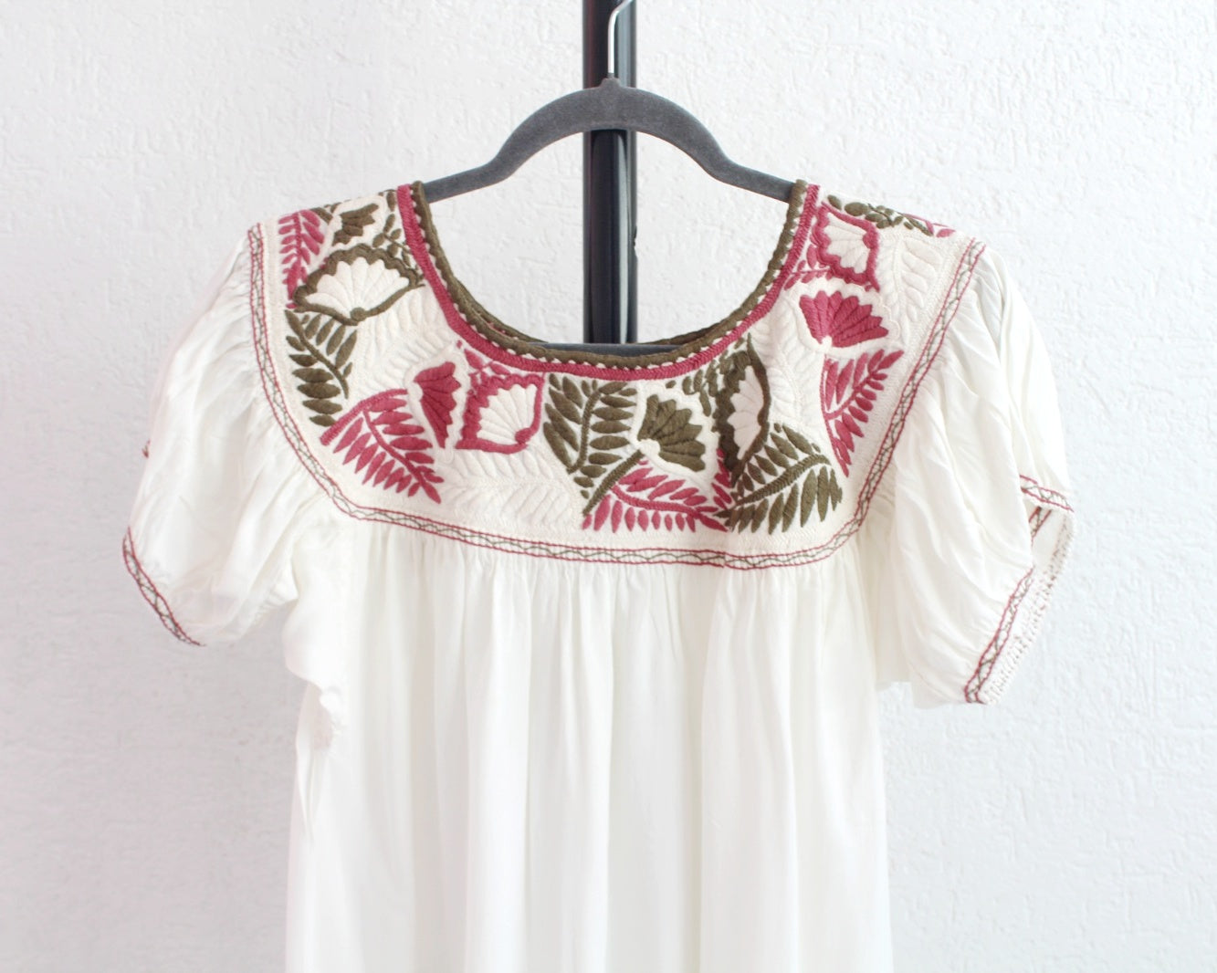 Blusa Aguacatenango Perla Verde Vino