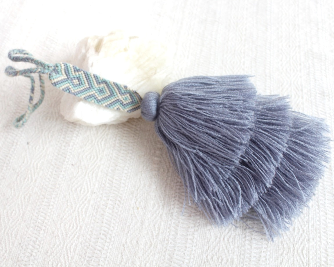 Campanitas con pulsera Gris Menta Beige