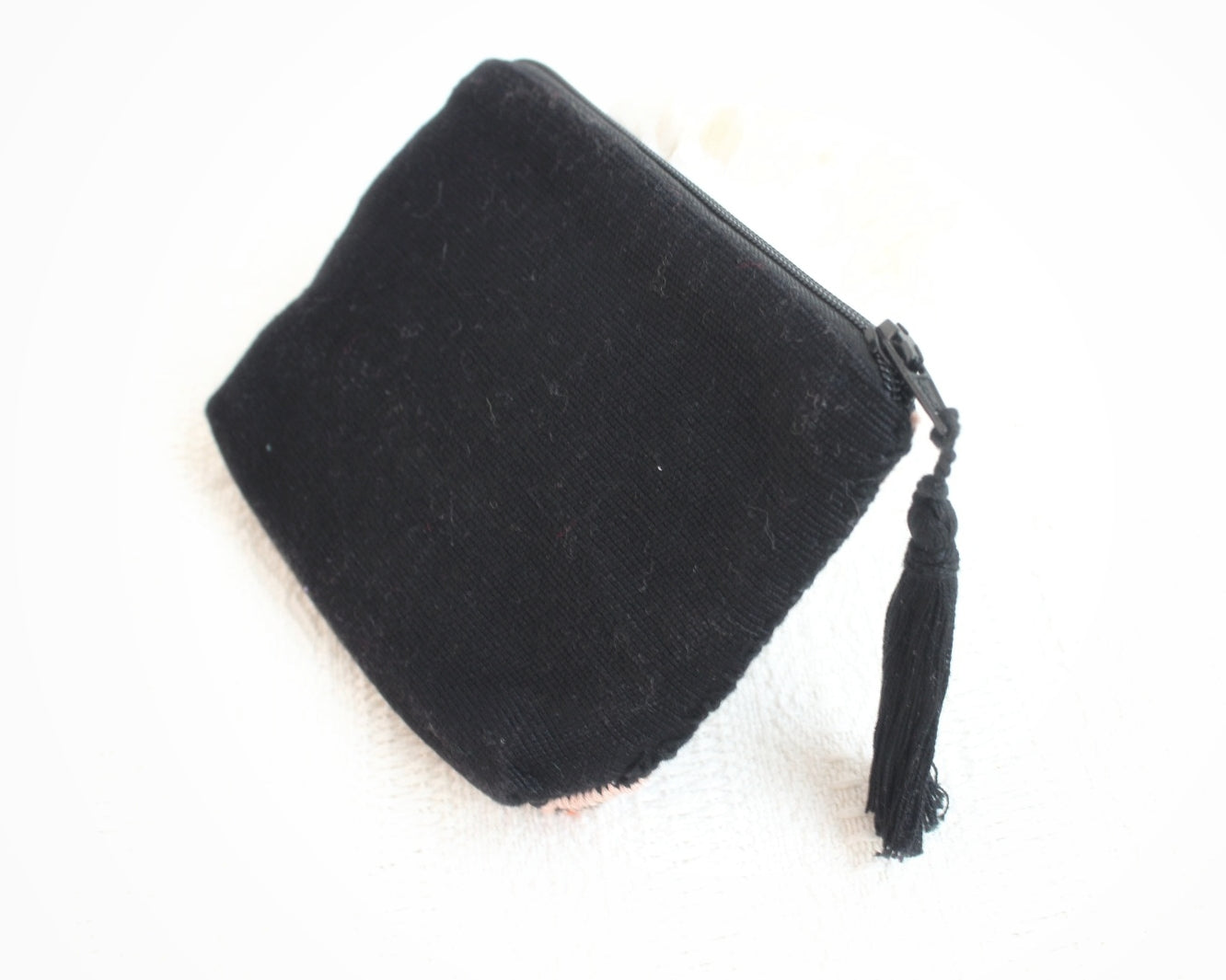 Monedero Pejel Rosa claro Negro