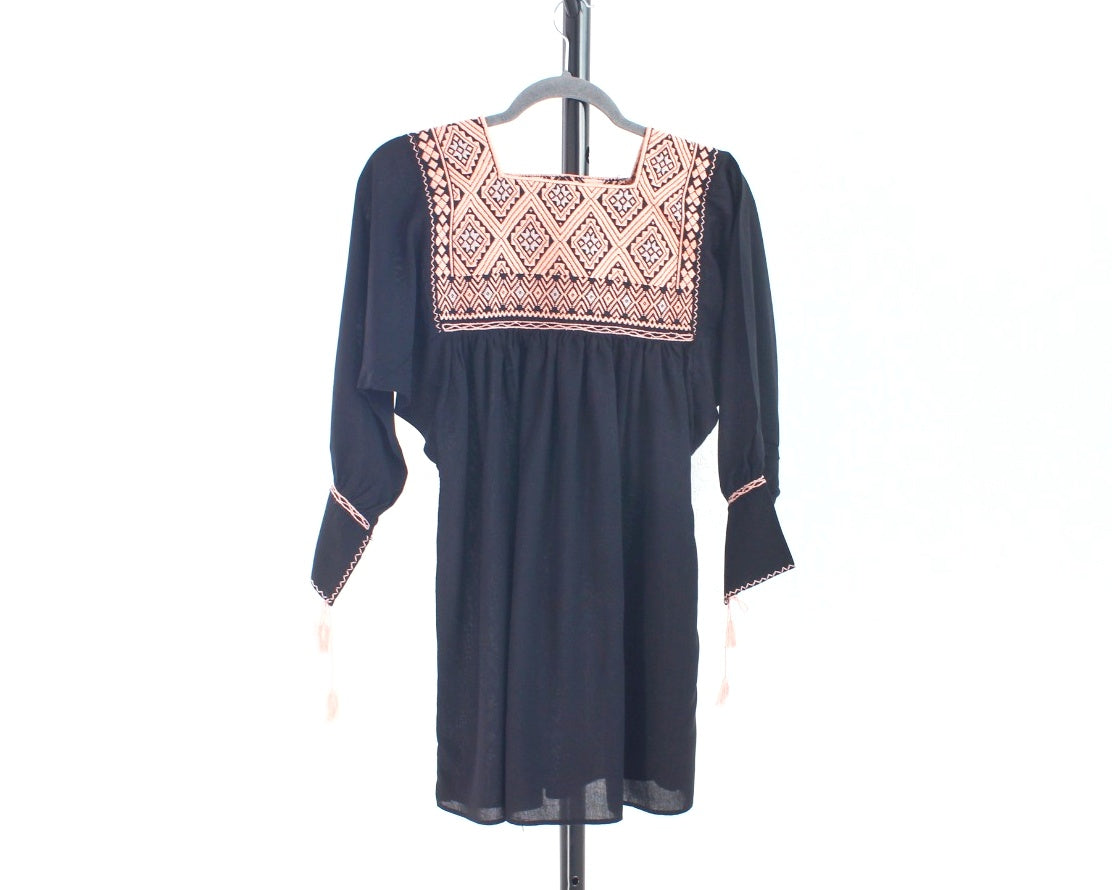 Blusa Elena Negro Coral Unitalla