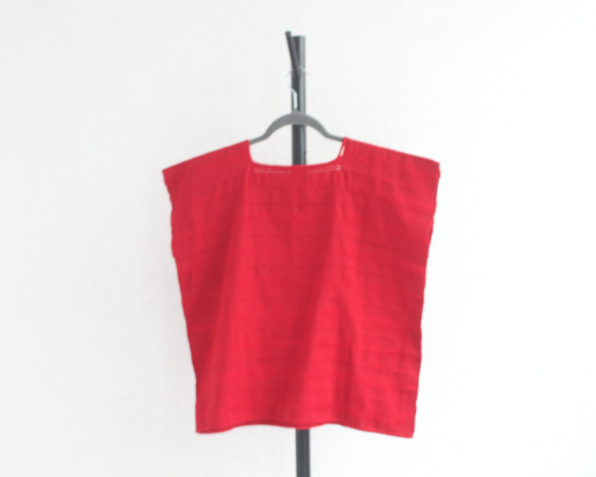 Huipil Margarita Rojo Unitalla