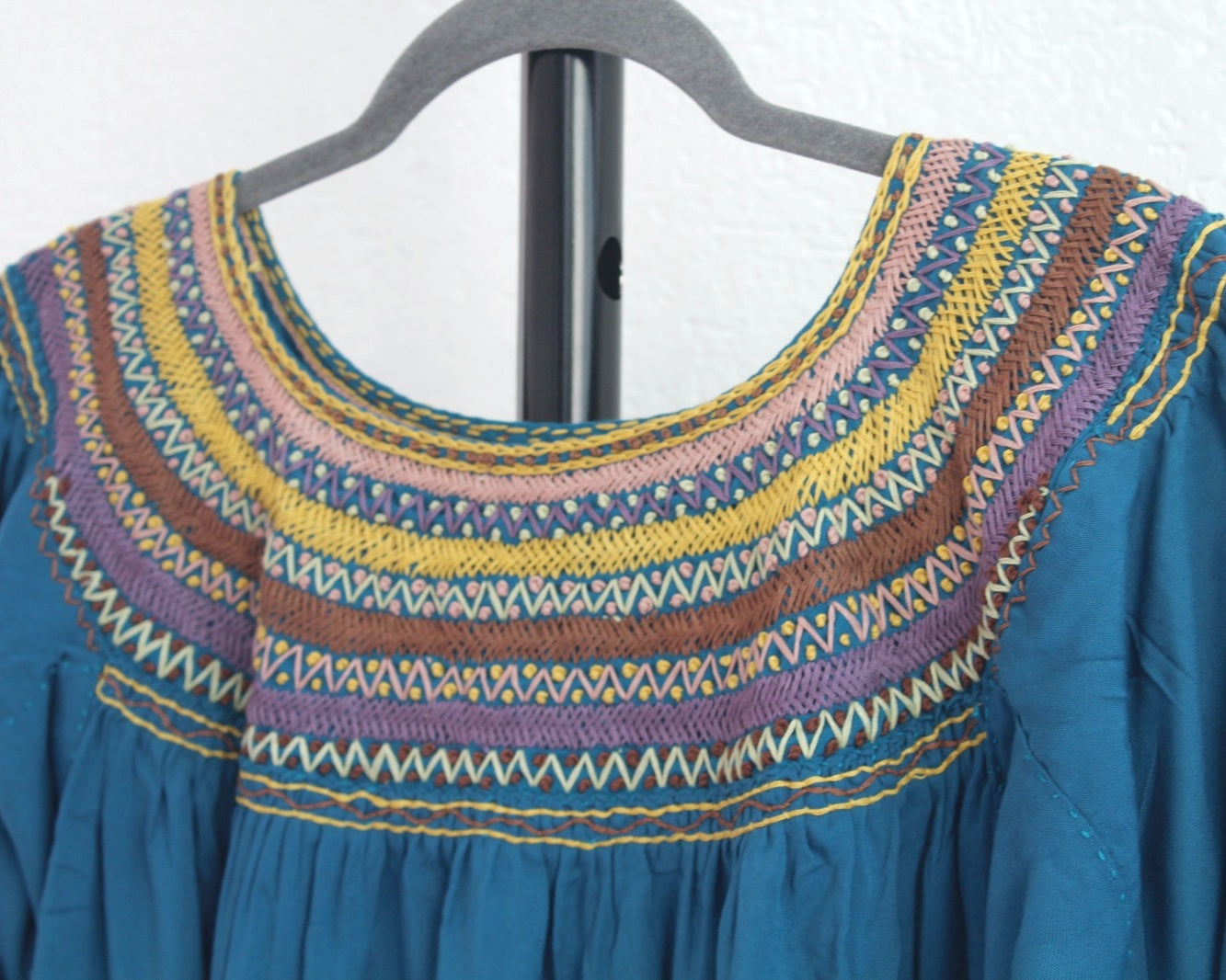 Blusa Catalina Azul Petroleo Unitalla