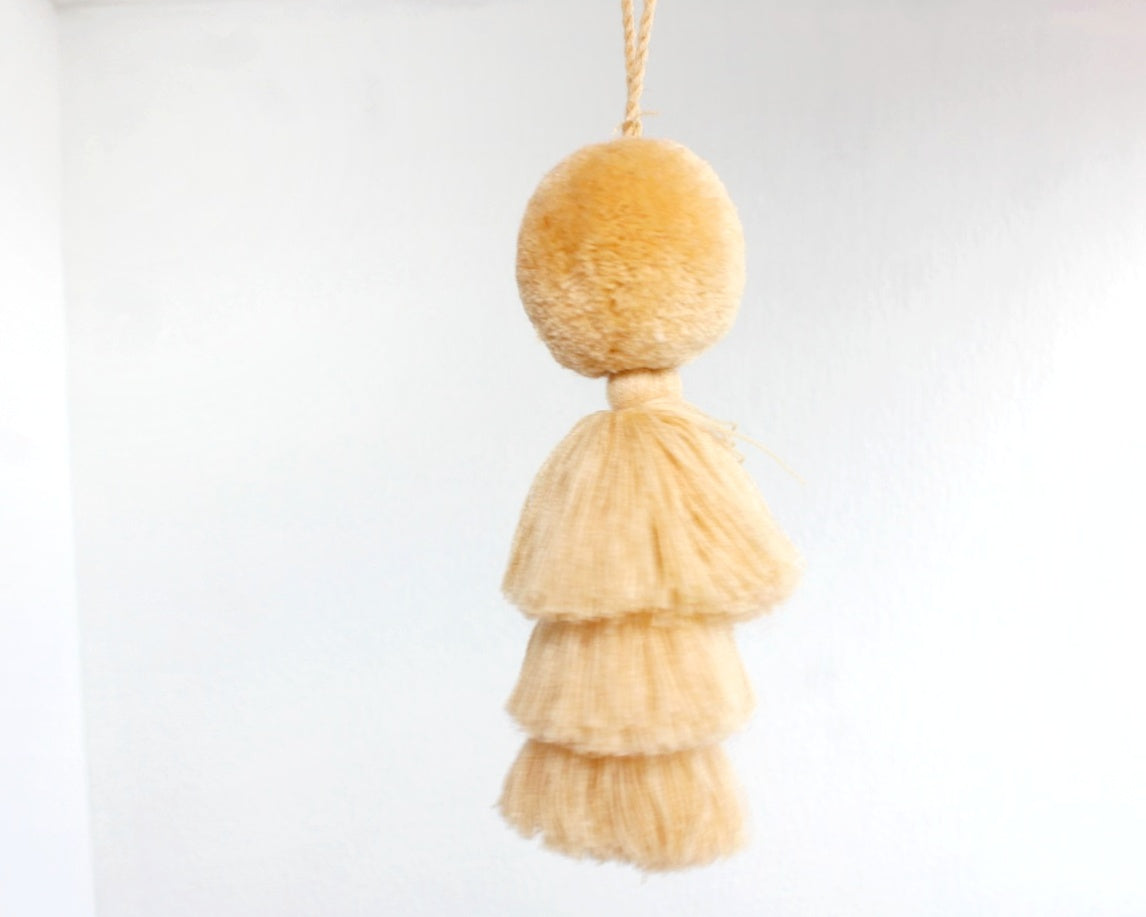 Pompon Grande Beige