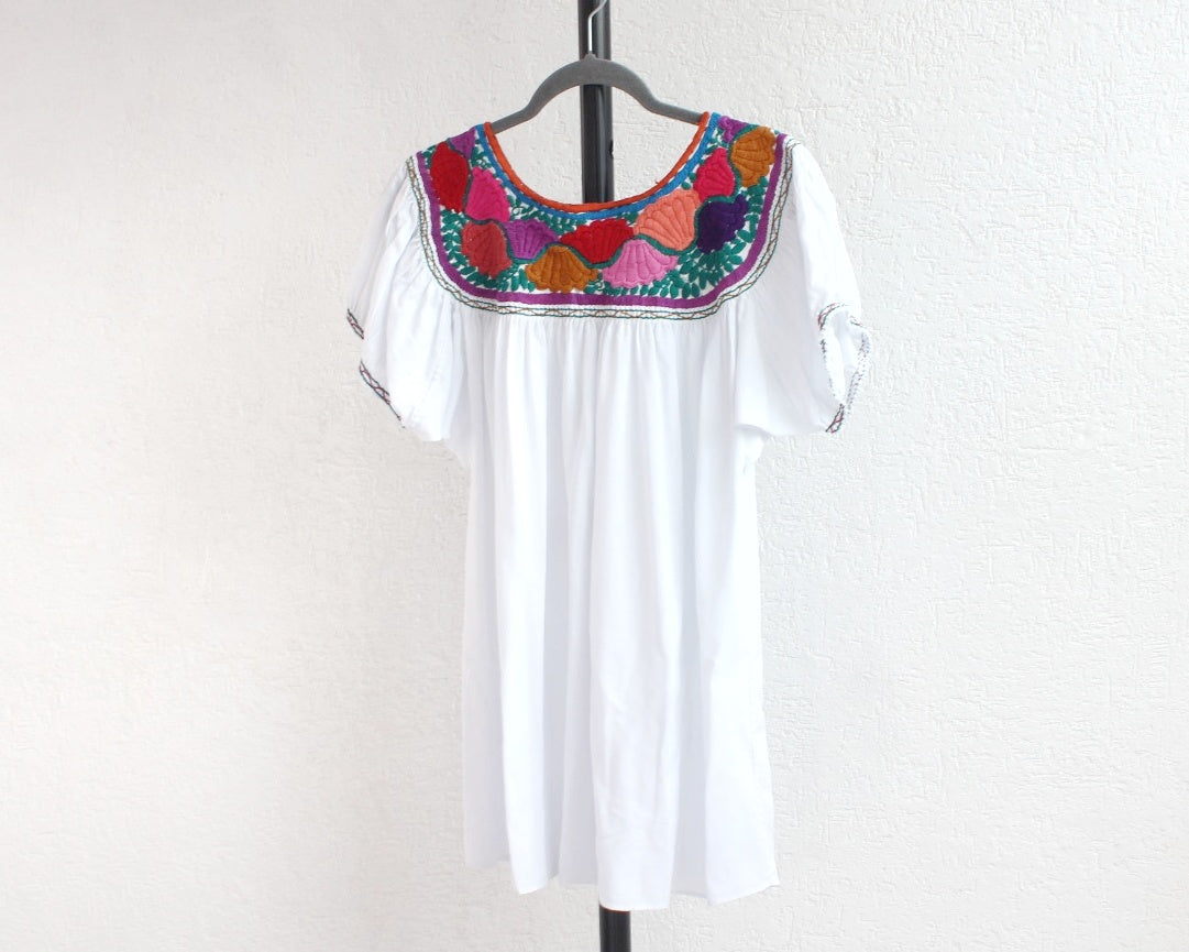 Blusa Aguacatenango Blanco Colores