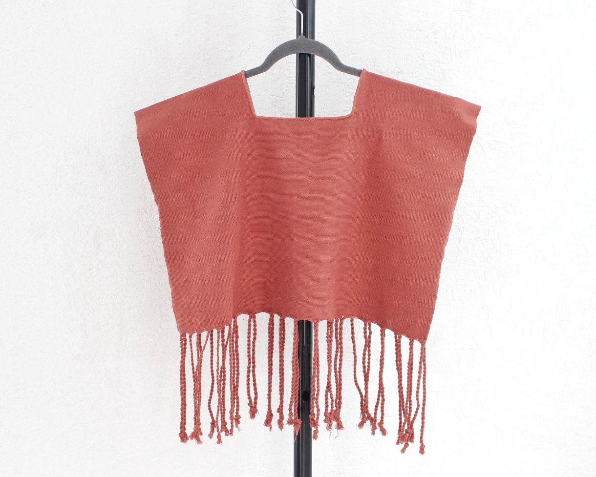 Crop Top Flores Rococo Marrón Turquesa