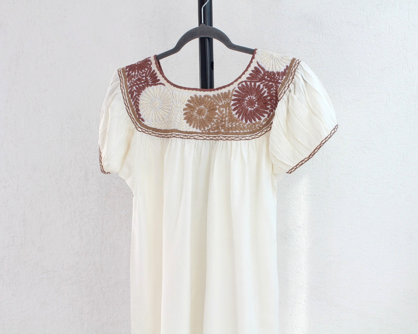 Blusa Aguacatenango Perla Café Beige