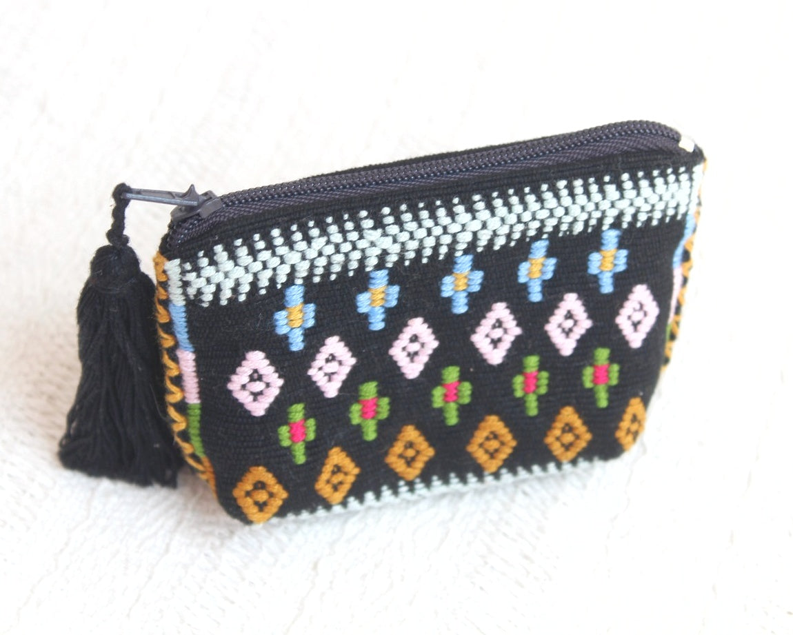 Mini Monedero Cosmos Negro Colores