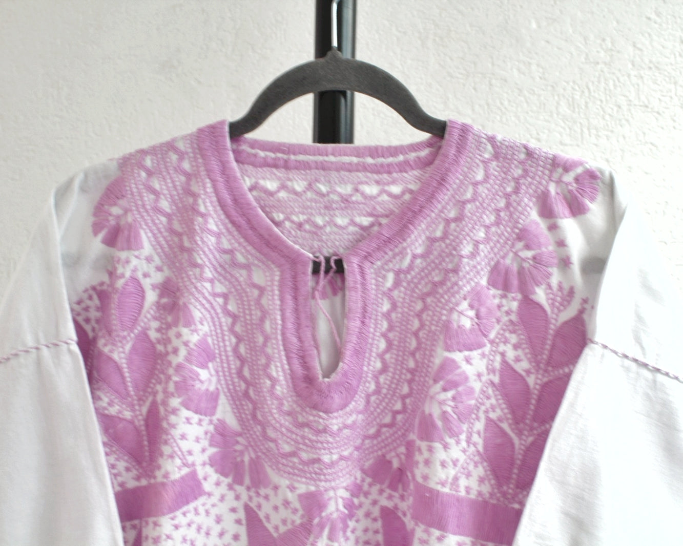Blusa Milpa Flores Lila L - XL