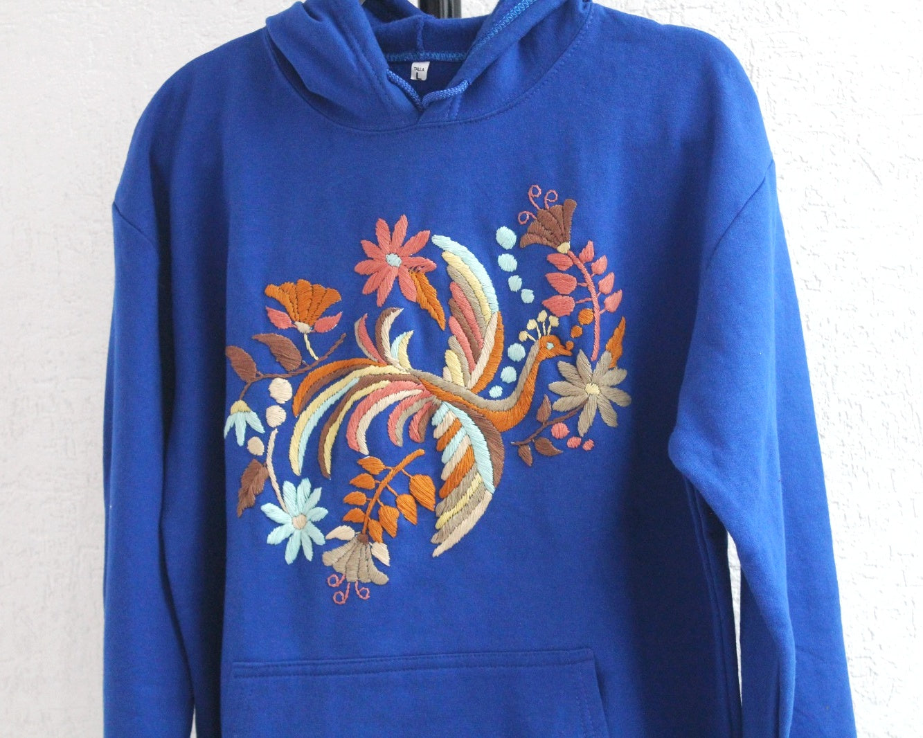 Sudadera L Quetzal Azul Rey