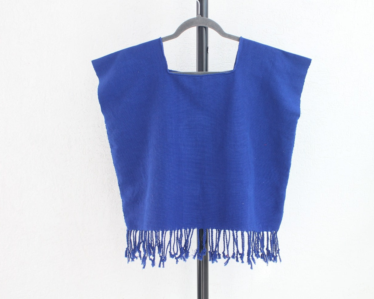 Top Flores Rococo Azul Colores